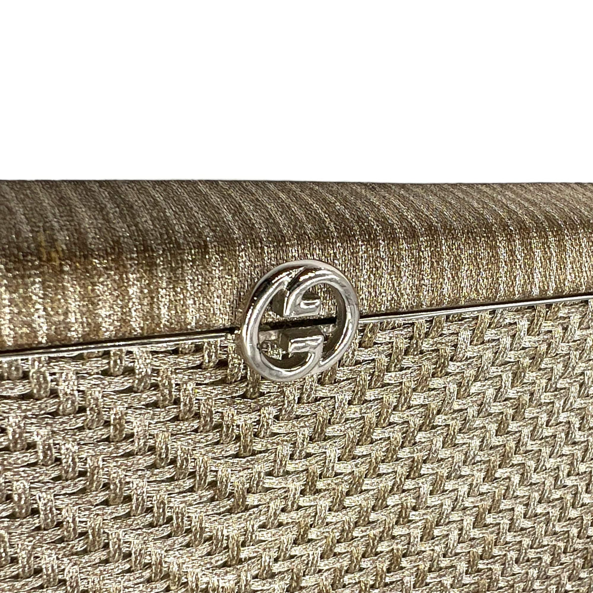 GUCCI Vintage 1960's Clutch Silver Gold– Wag N Purr Shop