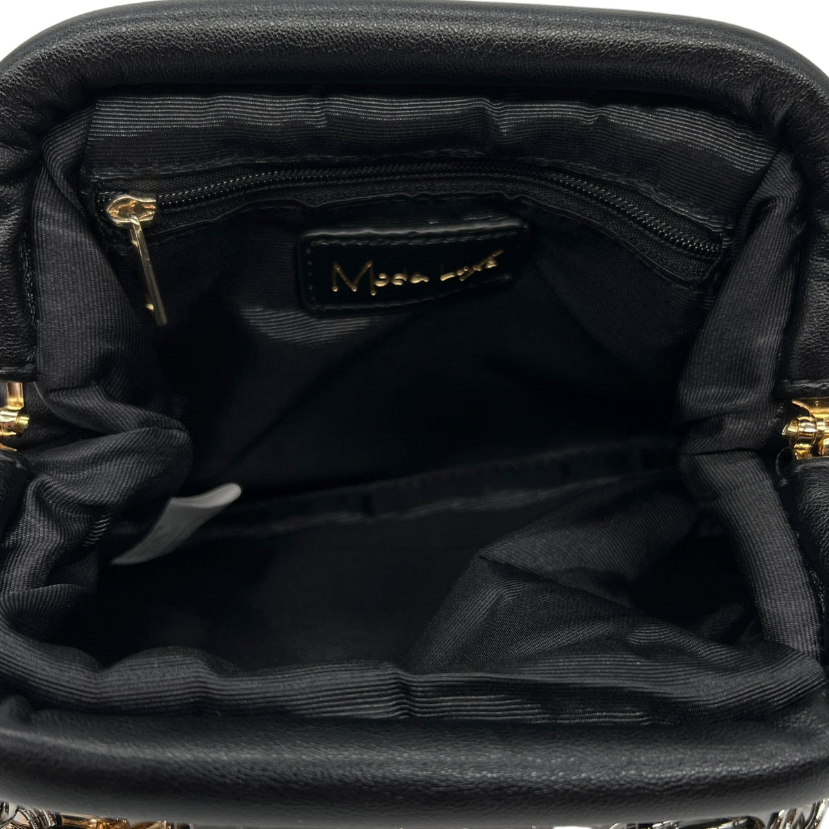 MODA LUXE Vegan Double Chain Convertible Clutch - Black New w/Tags– Wag N'  Purr Shop