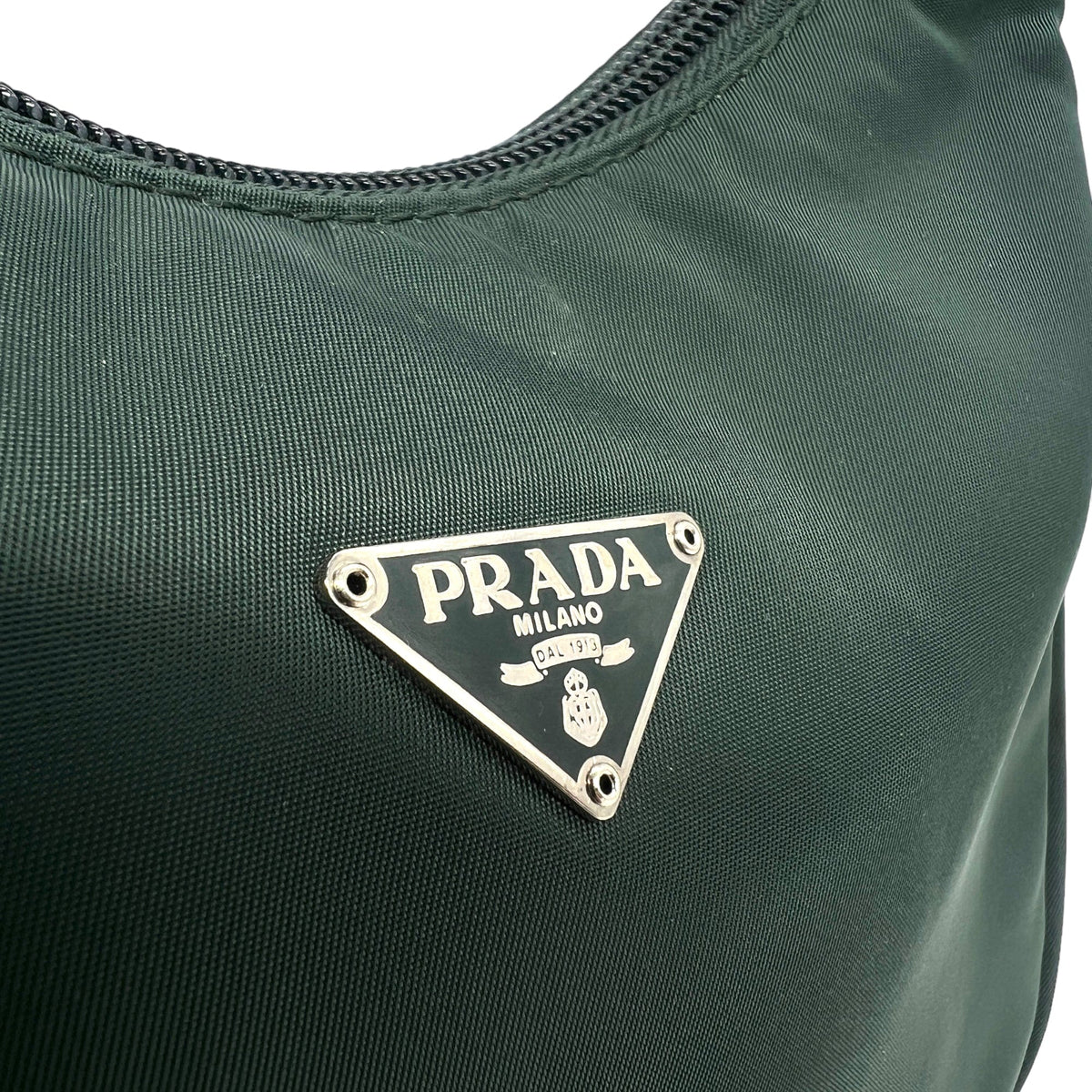 Prada Mini Logo-plaque Shoulder Bag In Multi-colored