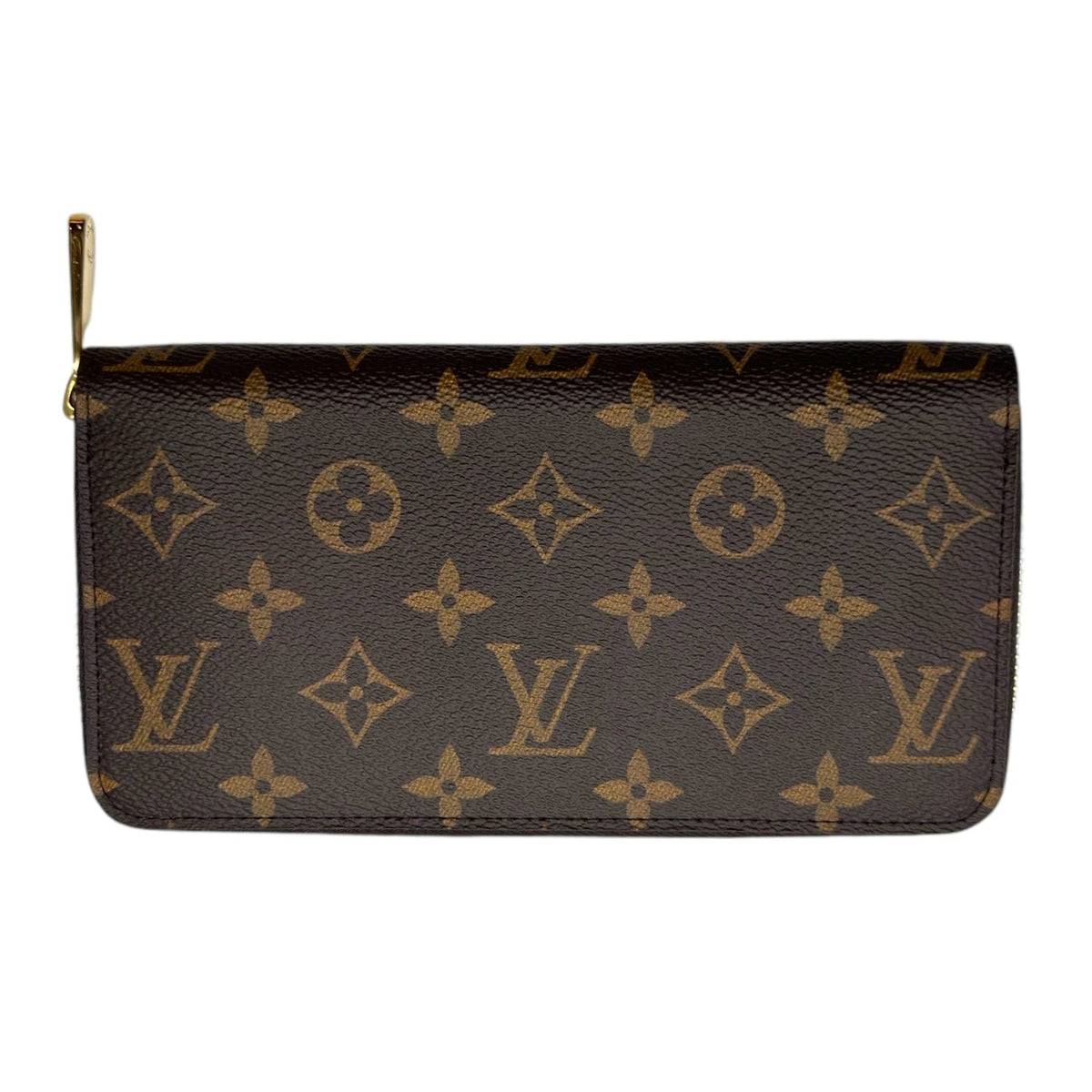 LOUIS VUITTON Monogram 2015 Christmas Animation Sarah Zippy Wallet