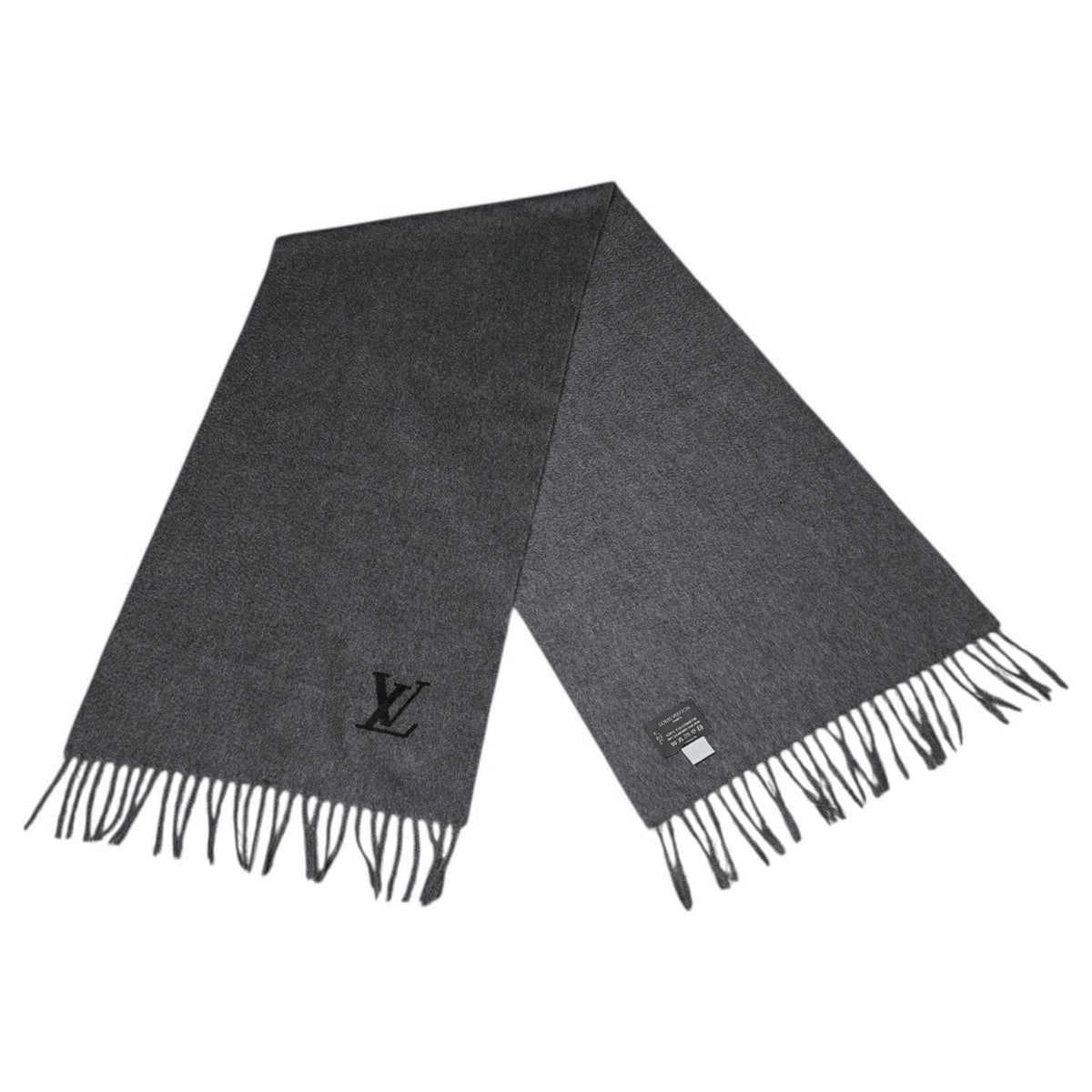LOUIS VUITTON Cashmere Scarf - Grey– Wag N Purr Shop
