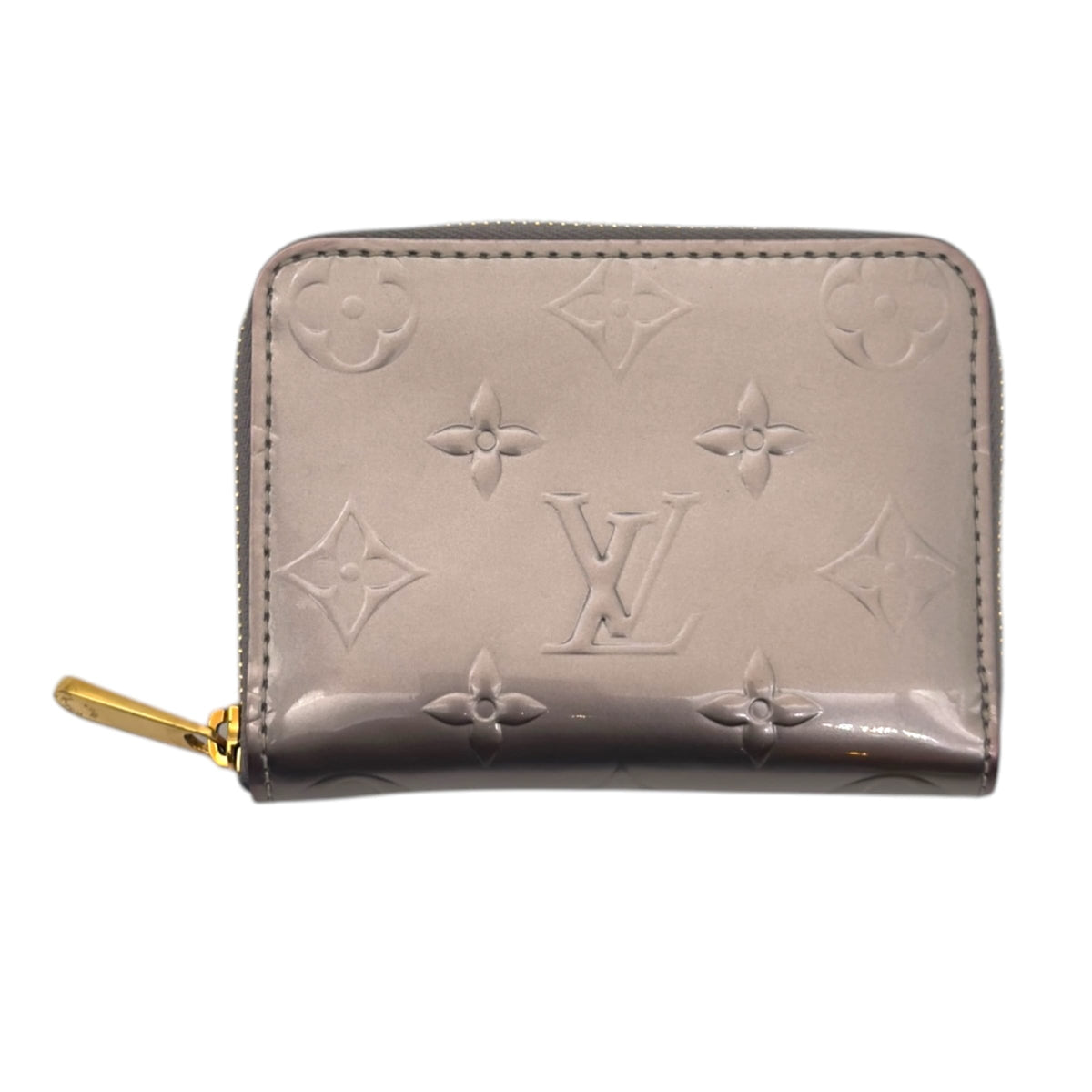 LOUIS VUITTON Monogram Vernis Zippy Coin Purse - Silver– Wag N