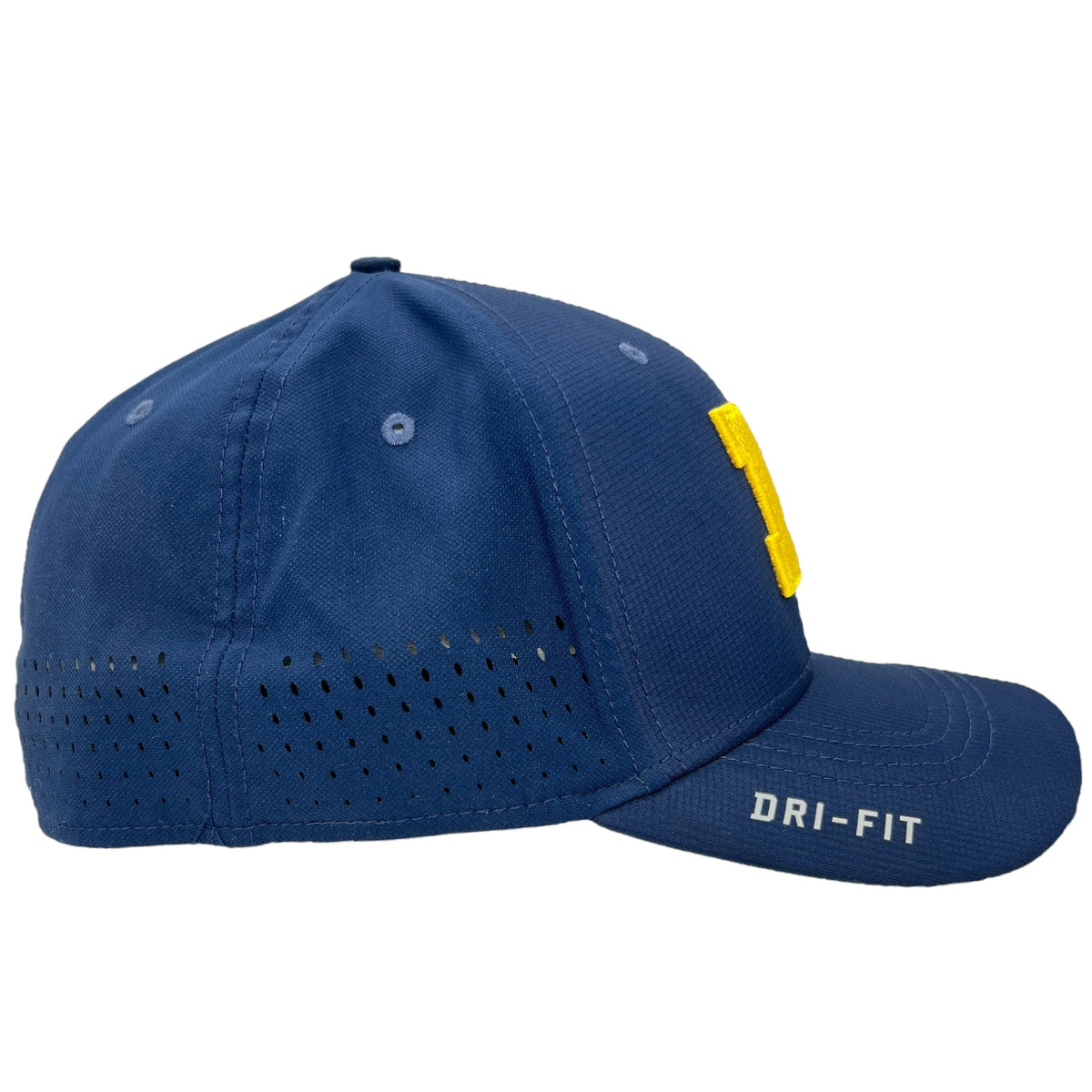 BASEBALL CAP Michigan Wolverines Jumpman Navy Yellow New w Out