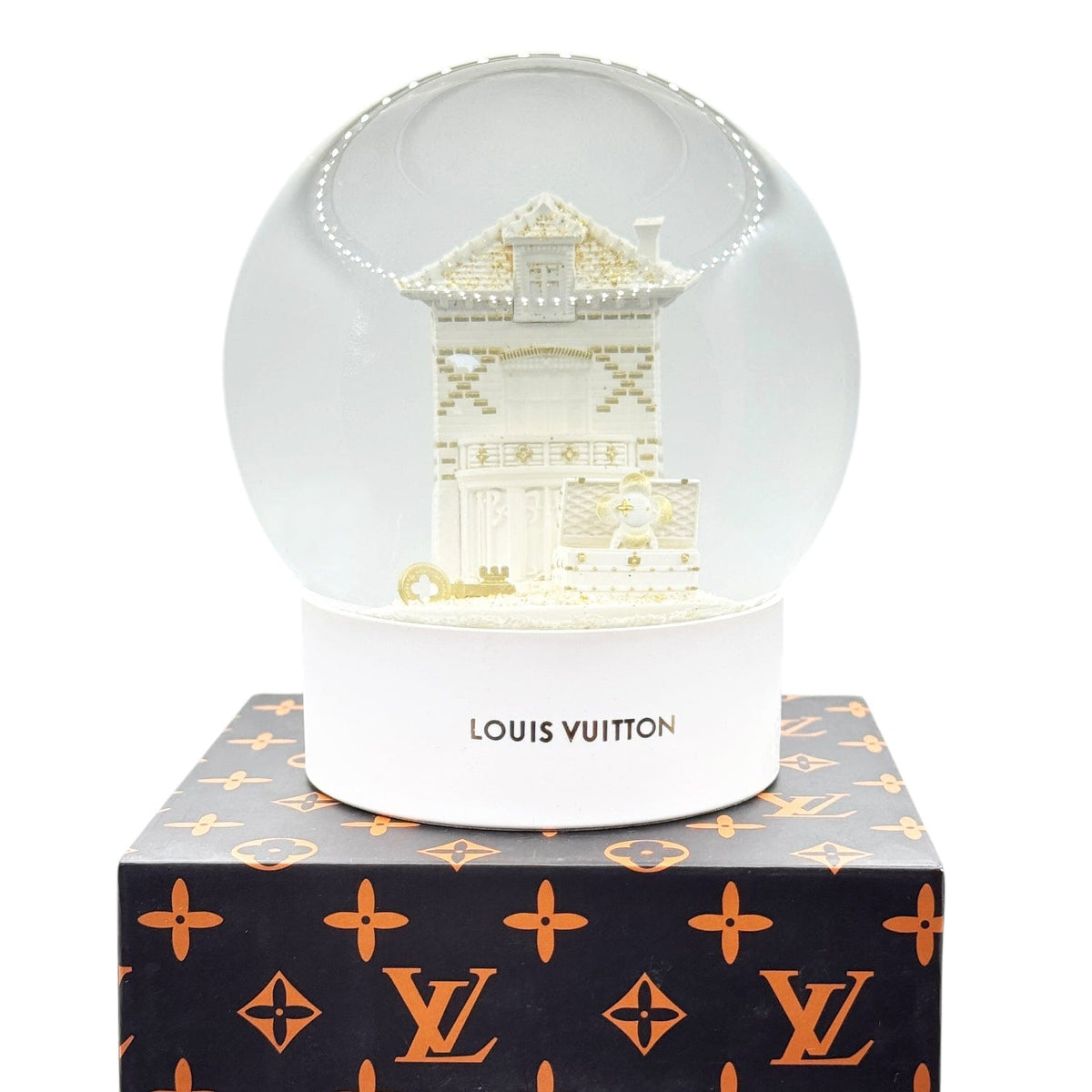 Louis Vuitton スノードーム ミニチュアキャビネット Louis Vuitton スノードーム ミニチュアキャビネット Louis Vuitton