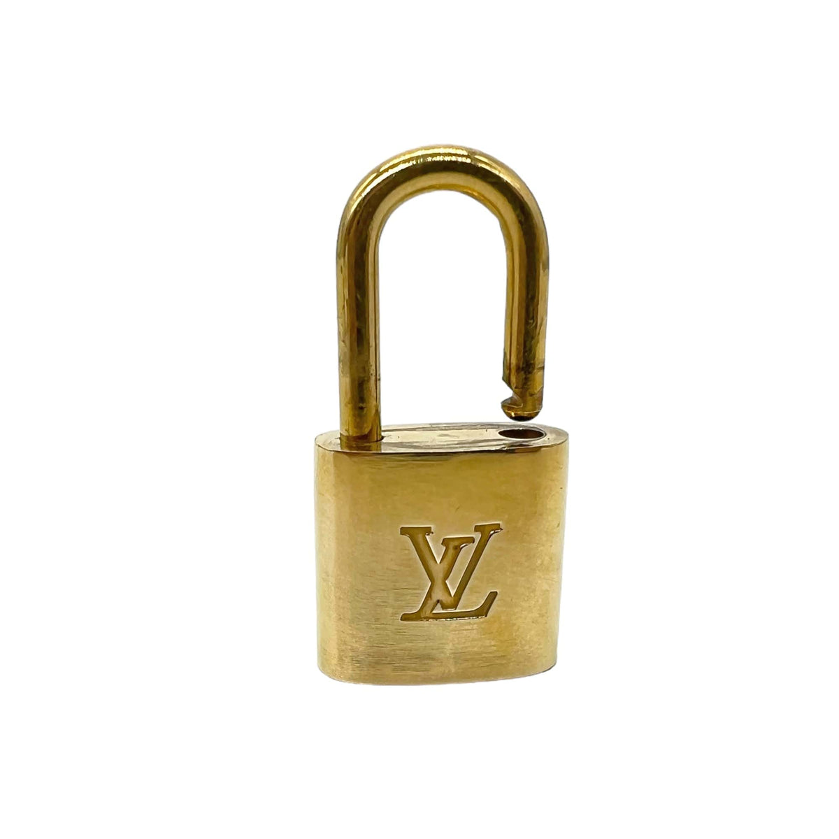 Louis Vuitton Gold Brass Lock and Key #301 hot