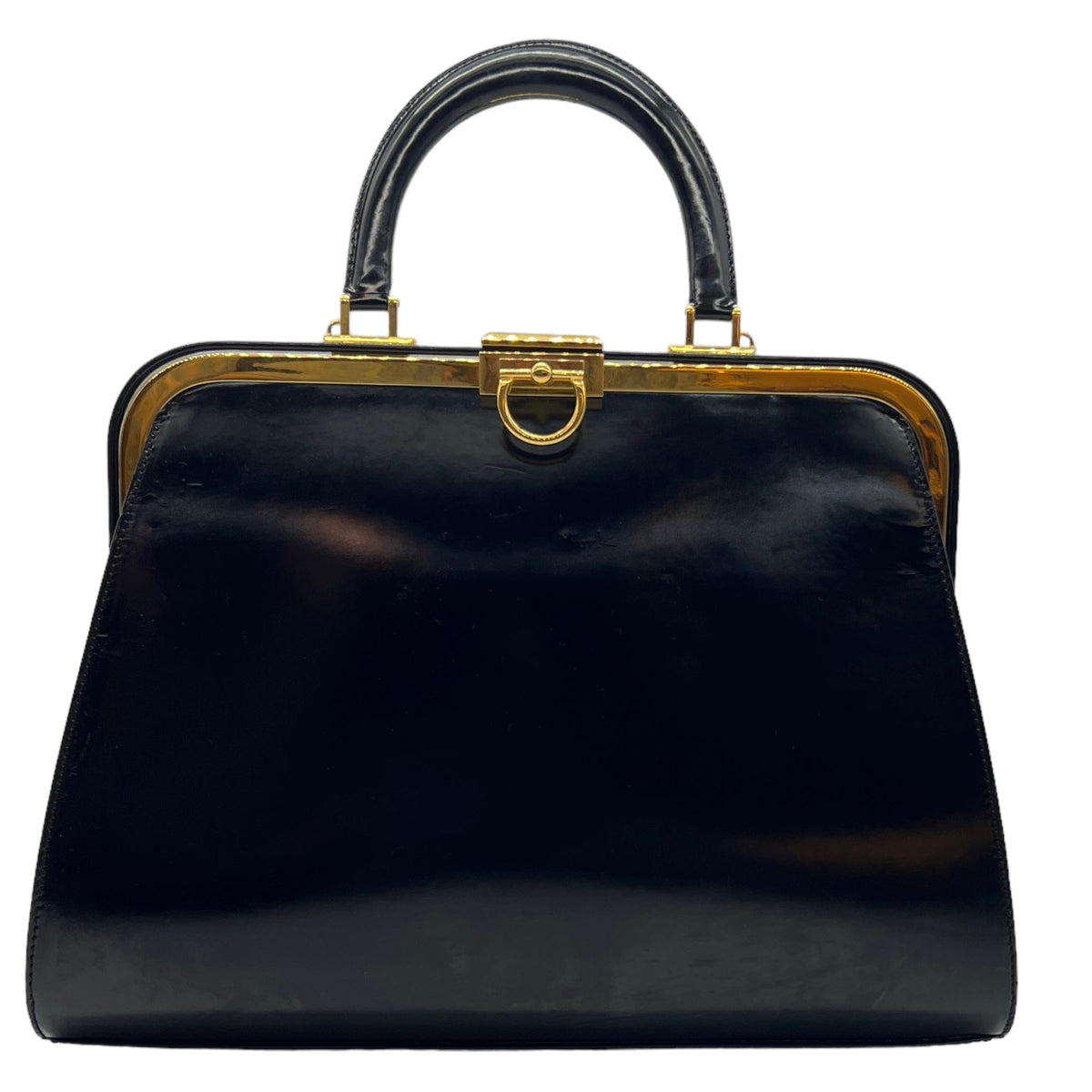 CHRISTIAN DIOR Vintage 2-Way Handle Bag - Black