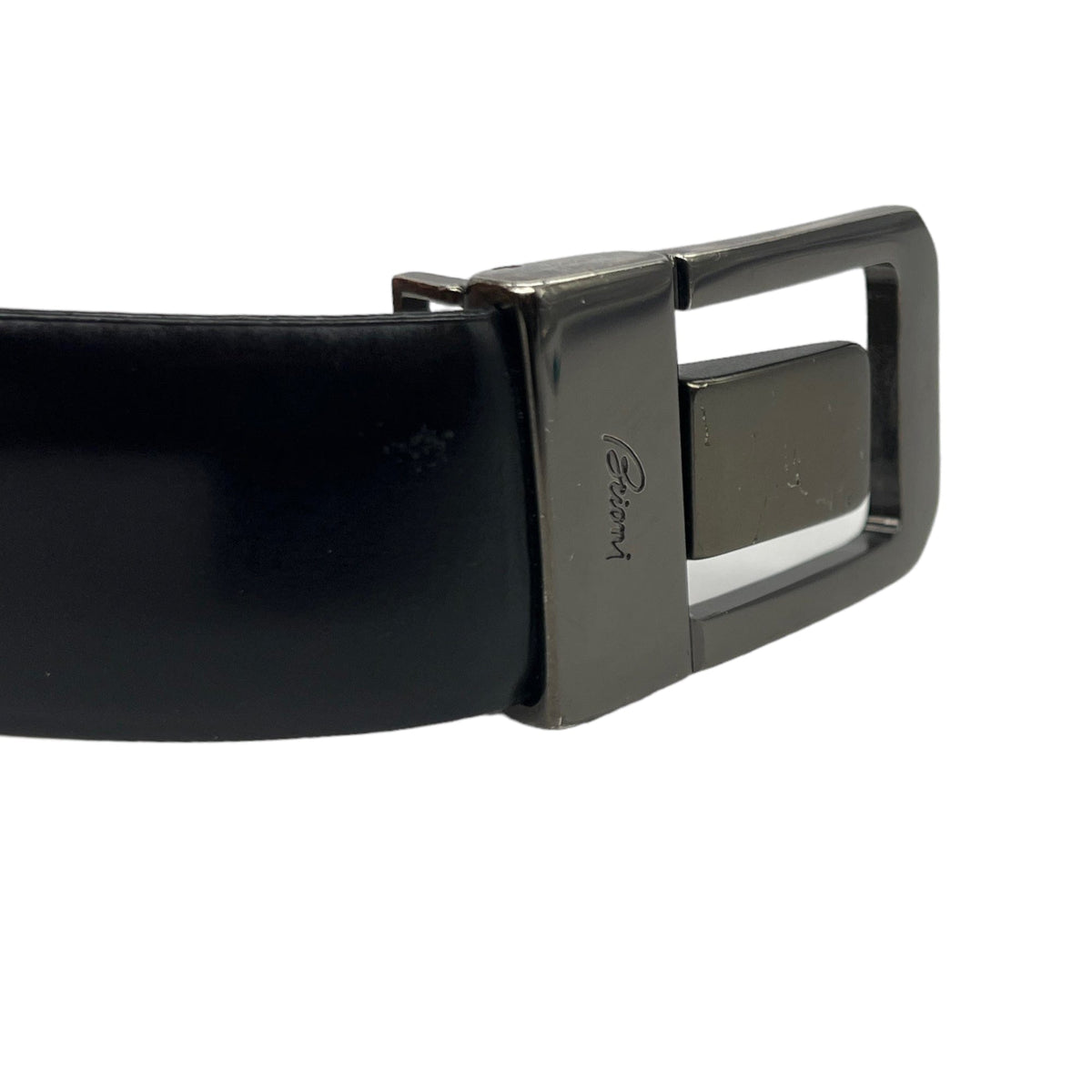 BRIONI Vintage Leather Belt - Black– Wag N' Purr Shop