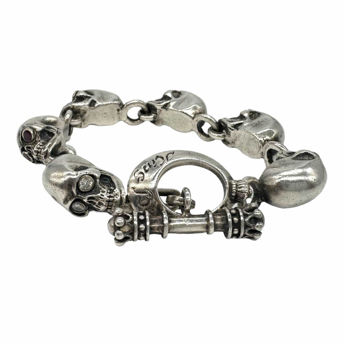 King baby hot sale skull bracelet