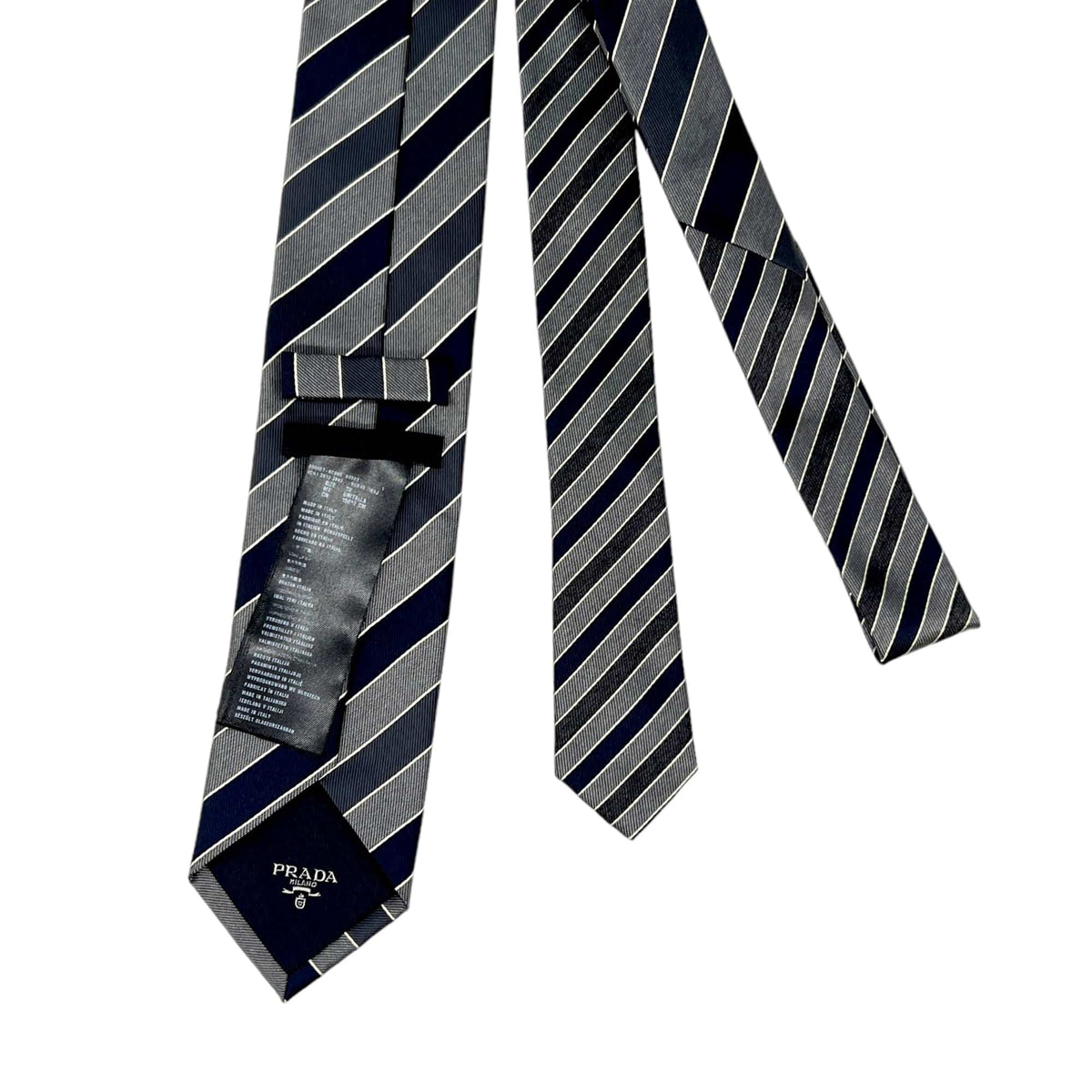 Men�'s Grey Striped Ties