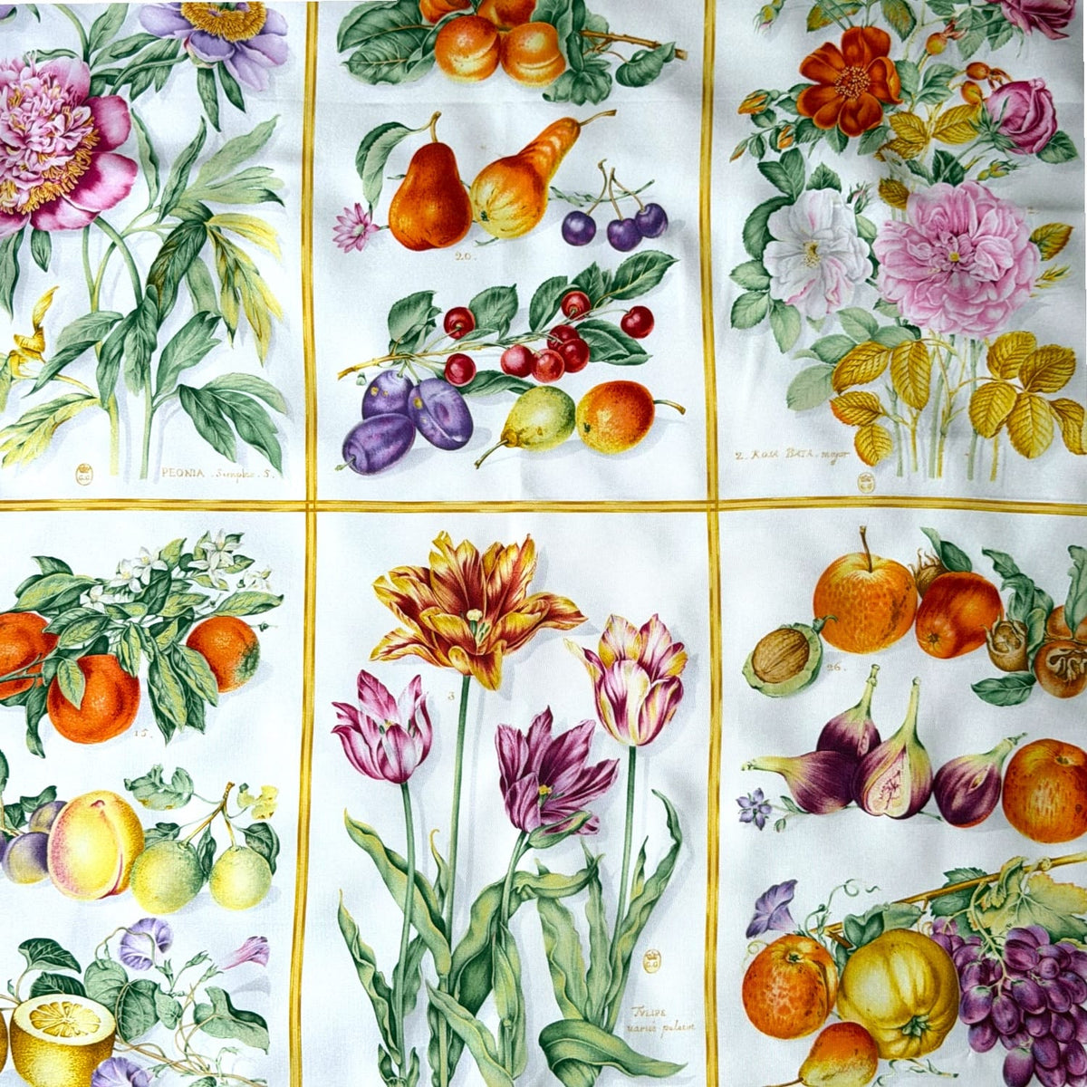 GUCCI Vintage Flora Botanica Silk Scarf - Multicolor– Wag N Purr Shop