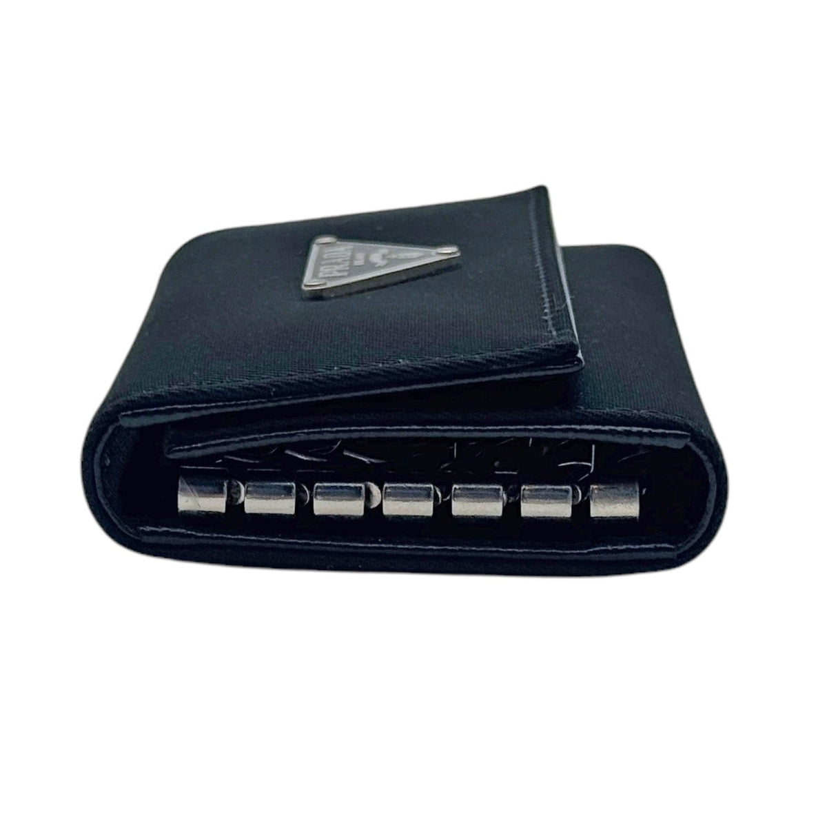 PRADA(プラダ)正規品/関税送料込み Saffiano Key Holder PRADA Tessuto Nylon Saffiano 6 Key Holder Black 1089627