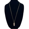 WagnPurr Shop Women's Necklace KENDRA SCOTT Layla Pink Rainbow Pendant Necklace-Gold,Multicolor