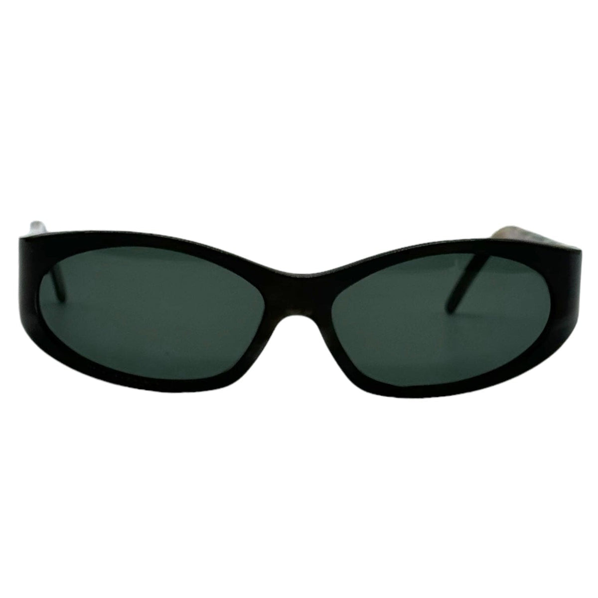 FENDI Women\'s Classic Black Oval Sunglasses - Black Lenses Fendi Roma Oval Sunglasses – Good See Co main image 2