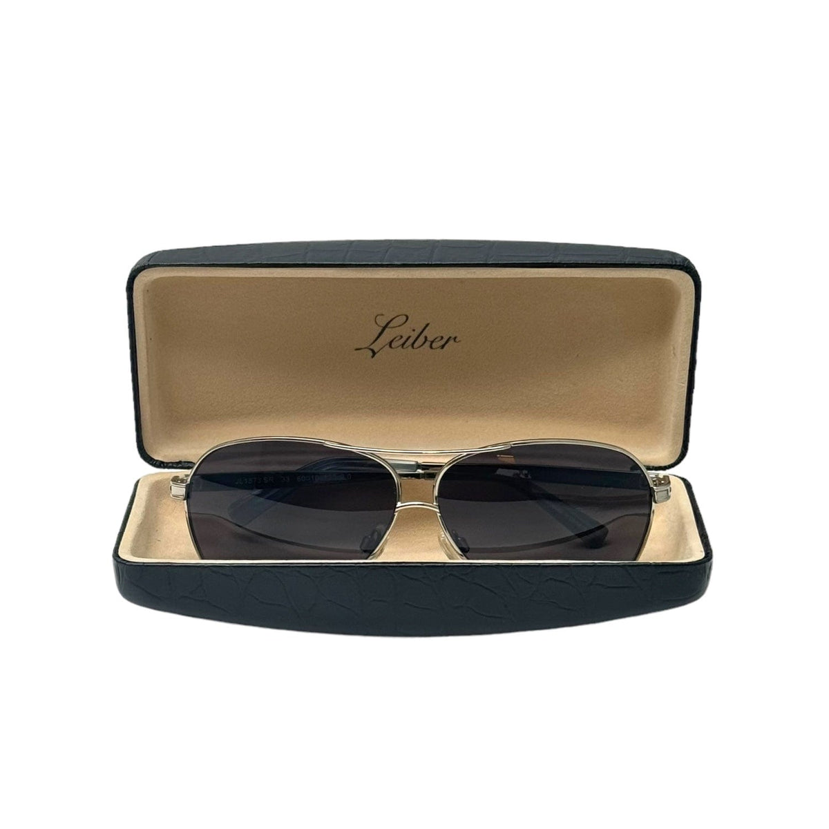 JUDITH LEIBER Vintage Aviator Sunglasses with Clear  display picture 2