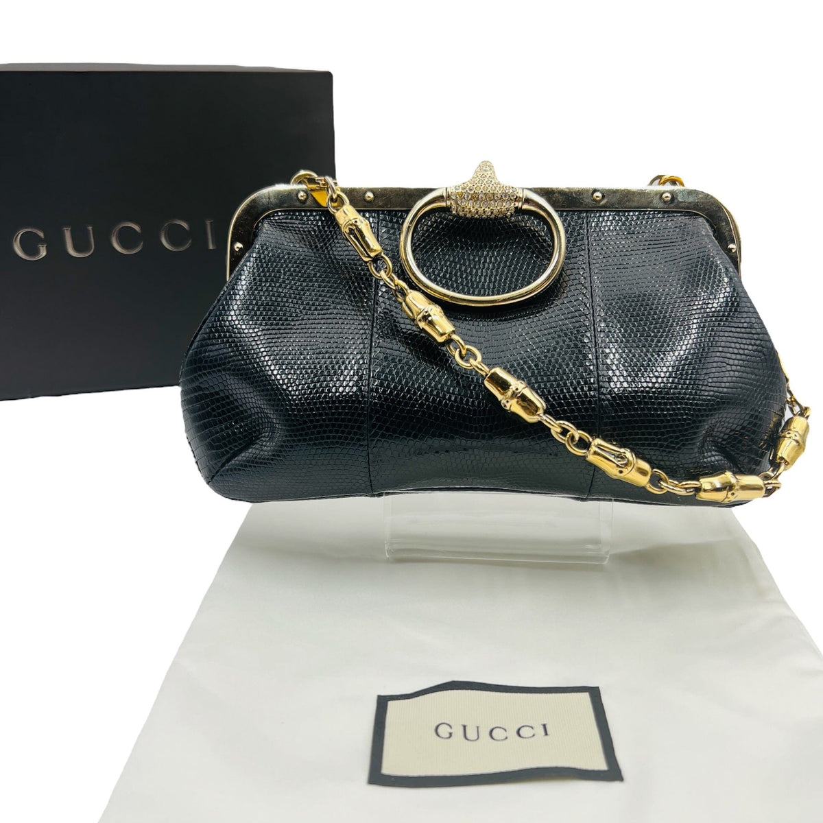 Gucci, Bags, Rare Gucci By Tom Ford Lizard And Python Bag