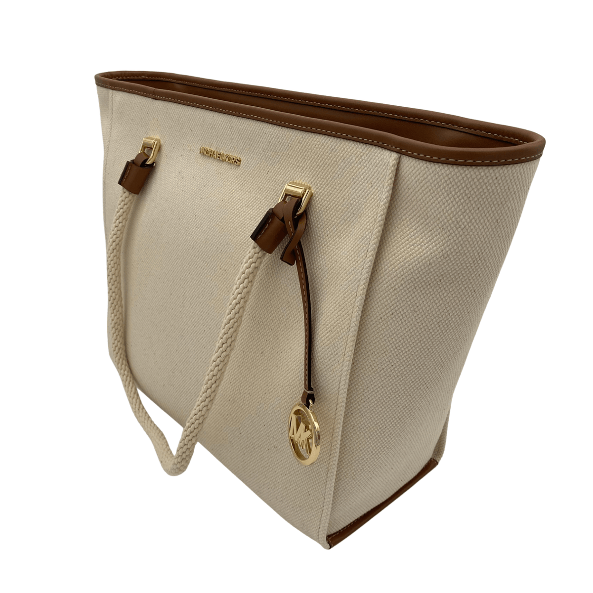 Michael kors 2025 canvas tote handbags