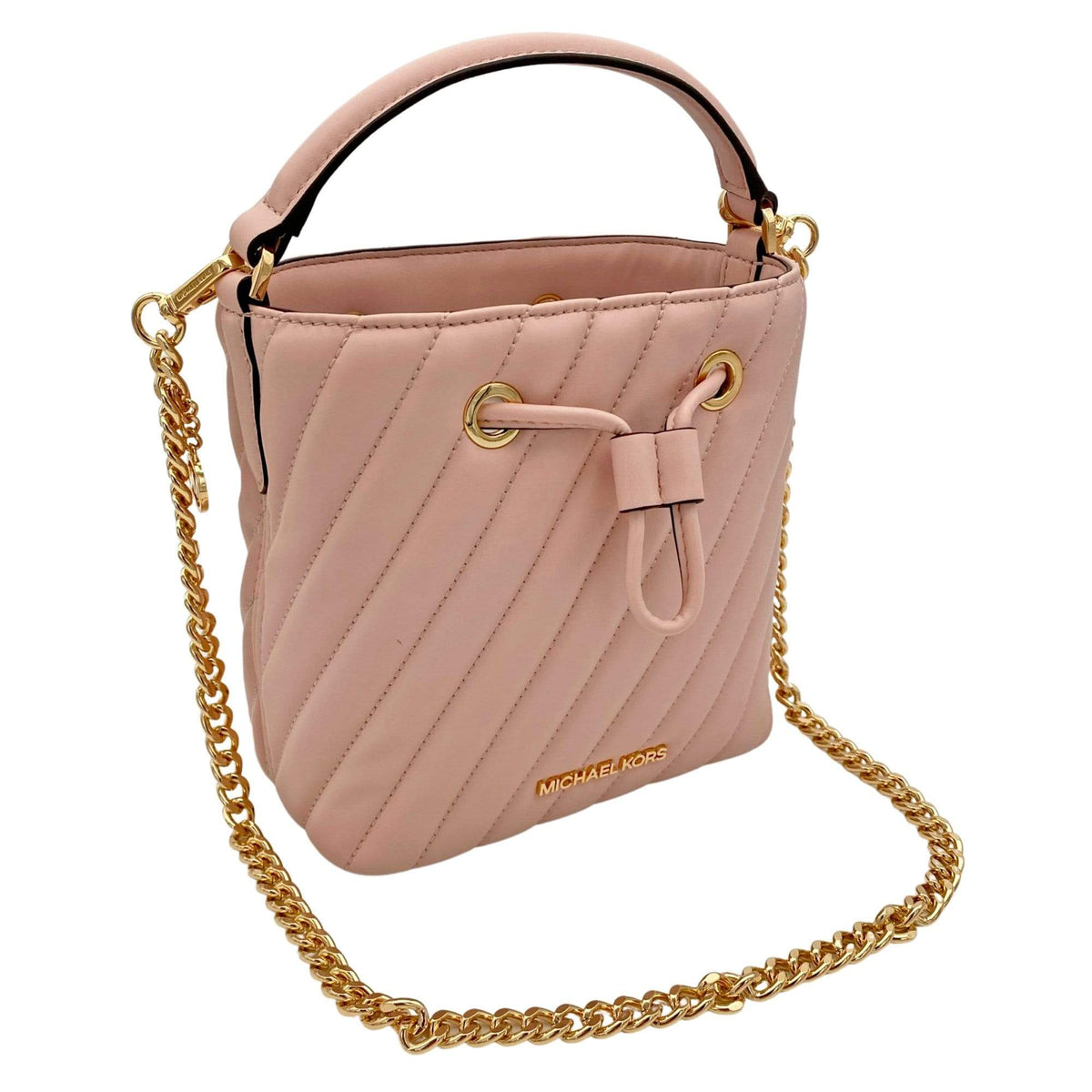 MICHAEL KORS Suri Small Quilted Crossbody Bag- Pink– Wag N' Purr Shop