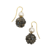 WagnPurr Shop Women's Earrings EARRINGS Cultured Pearl and Labradorite