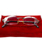 CARTIER Unisex Titanium Reading Glasses 3023046 - Silver & Black