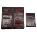 Wag N' Purr Shop Accessories SHOGUN Men's Travel Multi Purpose Wallet/Case - Dark Brown