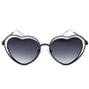 Wag N Purr Shop BERTHA The Lolita Gradient Pilot Sunglasses - Black