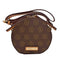 Wag N' Purr Shop Handbag ADRIENNE VITTADINI Vegan Signature Collection Clam Case Crossbody - Chocolate NEW w/Tags