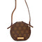 Wag N' Purr Shop Handbag ADRIENNE VITTADINI Vegan Signature Collection Clam Case Crossbody - Chocolate NEW w/Tags