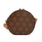 Wag N' Purr Shop Handbag ADRIENNE VITTADINI Vegan Signature Collection Clam Case Crossbody - Chocolate NEW w/Tags