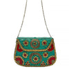 Wag N' Purr Shop Handbag ANTIK KRAFT Amoli Clutch Crossbody - Turquoise