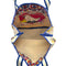 Wag N' Purr Shop Handbag BRIGHTON Canvas Shopper Tote - Multicolored NEW w/out Tags
