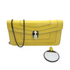 Wag N' Purr Shop Handbag BULGARI Serpenti Forever Chain Clutch - Lemon Yellow