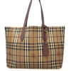 Wag N' Purr Shop Handbag BURBERRY Haymarket Check Medium Reversible Tote - Light Elderberry