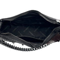 Wag N' Purr Shop Handbag CARRIER CO. Vegan Reptile Shoulder Bag - Black NEW w/Tags
