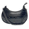 Wag N' Purr Shop Handbag CARRIER CO. Vegan Reptile Shoulder Bag - Black NEW w/Tags