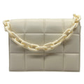 Wag N' Purr Shop Handbag CHLOE K NEW YORK Convertible Quilted Crossbody - Cream NEW w/Tags