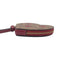 Wag N' Purr Shop Handbag COACH Canvas Heart Wristlet - Brown & Red NEW w/Tags