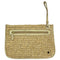 Wag N' Purr Shop Handbag FLORA BELLA Beach Straw Weave Wristlet - Gold