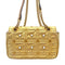 Wag N' Purr Shop Handbag GUCCI Pearly GG Marmont Flap Bag Embellished Matelasse Leather Mini - Metallic Gold