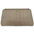 Wag N' Purr Shop Handbag GUCCI Vintage 1960's Clutch Bag - Silver & Gold