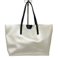 Wag N' Purr Shop Handbag GUM by GIANNI CHIARINI DESIGN Tote with "Happy" Charm - White
