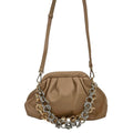 Wag N' Purr Shop Handbag MODE LUXE Handle and Convertible Crossbody Satchel - Natural New w/Tags