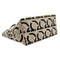 Wag N' Purr Shop Handbag SALVATORE FERRAGAMO Gancini Monogram Tote Bag - Black & Beige
