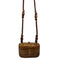 Wag N' Purr Shop Handbag TIMMY WOODS Carved Wood Shoulder Bag - Brown & Gold