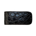 Wag N' Purr Shop Men's Money Clip SANTIAGO GONZALEZ Crocodile Money Clip - Black New w/Out Tags
