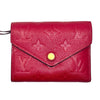 Wag N' Purr Shop Men's Wallet LOUIS VUITTON Monogram Vicotorine Embossed Leather Wallet - Red