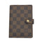 Wag N' Purr Shop Organizer LOUIS VUITTON Damier Ebene PM Agenda Cover - Brown