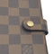 Wag N' Purr Shop Organizer LOUIS VUITTON Damier Ebene PM Agenda Cover - Brown