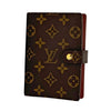 Wag N' Purr Shop Organizer LOUIS VUITTON Monogram Canvas PM Small Ring Agenda Cover - Brown