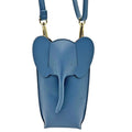 Wag N Purr Shop Phone Case Blue HANDBAG Elephant Phone Case / Crossbody - New w/Out Tags
