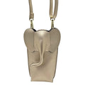 Wag N Purr Shop Phone Case Metallic Gold HANDBAG Elephant Phone Case / Crossbody - New w/Out Tags